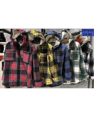 РУБАШКА ТКАНЬ ФЛАНЕЛЬ + МЯГКИЙ МЕХ ВНУТРИ