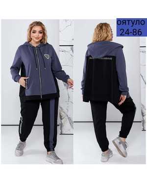 ЖЕНСКИЙ КОСТЮМ ДВОЙКА ТКАНЬ ТРИКОТАЖ