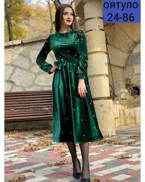 ПЛАТЬЕ ТКАНЬ ВЕЛЮР