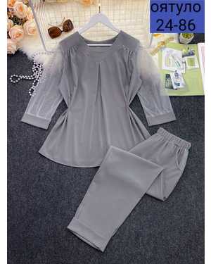 ЖЕНСКИЙ КОСТЮМ В РАЗМЕР ТКАНЬ ШИФОН