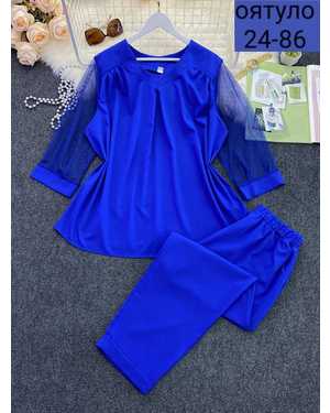 ЖЕНСКИЙ КОСТЮМ В РАЗМЕР ТКАНЬ ШИФОН