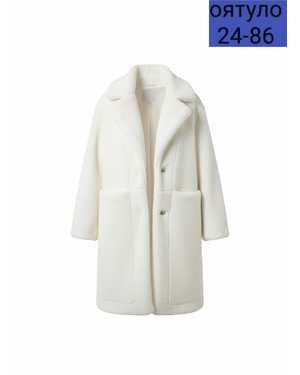 ПАЛЬТО ТКАНЬ БОРАШЕК+ПОДКЛАДКА