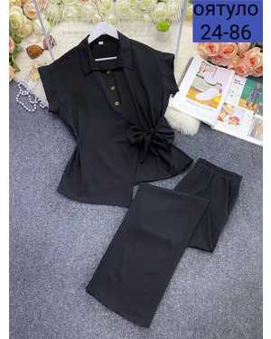 ЖЕНСКИЙ КОСТЮМ ДВОЙКА ТКАНЬ ЛЁН