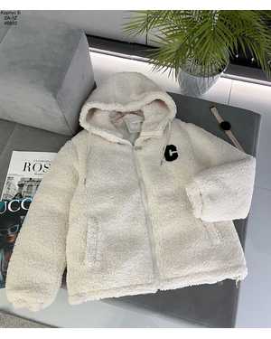 КУРТКА ТКАНЬ ПУХОВИК МЕХОВАЯ БАРАШКА ТЕДДИ