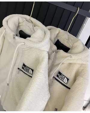 КУРТКА ТКАНЬ ПУХОВИК МЕХОВАЯ БАРАШКА ТЕДДИ