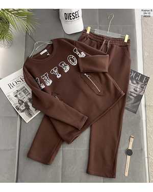 ЖЕНСКИЙ КОСТЮМ ДВОЙКА ТКАНЬ ФЛИС