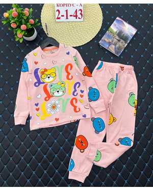 ПИЖАМА ТКАНЬ С НАЧЁСОМ