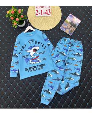 ПИЖАМА ТКАНЬ С НАЧЁСОМ