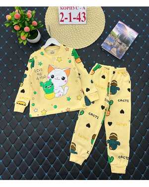 ПИЖАМА ТКАНЬ С НАЧЁСОМ