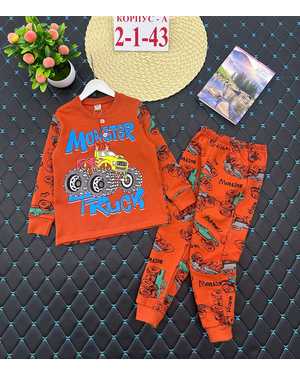 ПИЖАМА ТКАНЬ С НАЧЁСОМ