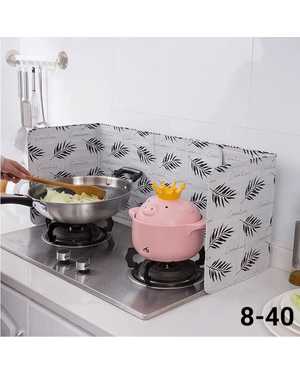 Защитный экран для плиты от брызг из фольги Размер 32×84см