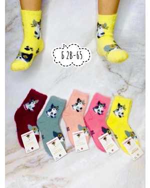 Детские тёплые носки с шерстью норки Состав: Норка шерсть 85% Полиамид 15% Цена за упаковку:10пар