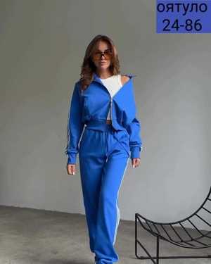 ЖЕНСКИЙ КОСТЮМ ДВОЙКА ТКАНЬ ДВУХНИТКА