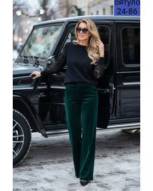 СВИТЕР ТКАНЬ ТЁПЛЫЙ КАШЕМИР ЛАПША