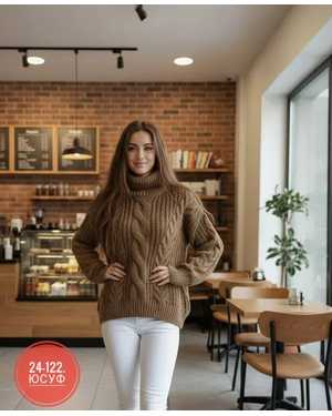 СВИТЕР ТКАНЬ ВЯЗАНЫЙ