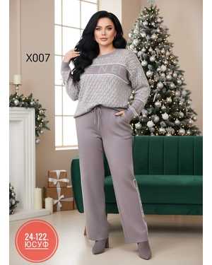 ЖЕНСКИЙ КОСТЮМ ДВОЙКА ТКАНЬ КАШЕМИР