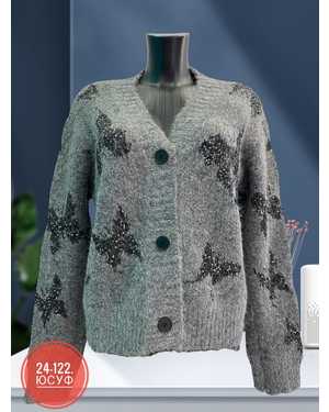 КАРДИГАН ТКАНЬ ВЯЗАНЫЙ