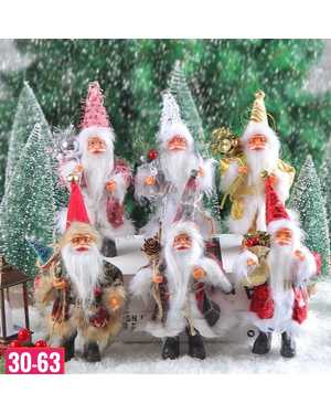 Новогодняя фигурка для украшения размер: 18см без выбора