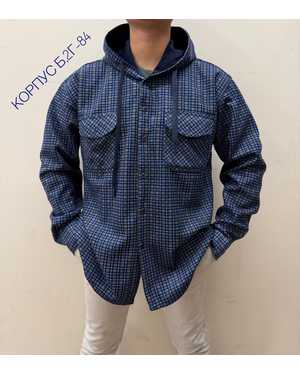 РУБАШКА В РАЗМЕР ТКАНЬ ХЛОПОК И ТЯНЕТСЯ