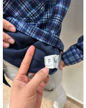 РУБАШКА В РАЗМЕР ТКАНЬ ХЛОПОК И ТЯНЕТСЯ