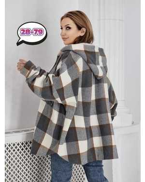 ПАЛЬТО ТКАНЬ ДРАП - МЕХ