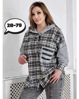 РУБАШКА В РАЗМЕР ТКАНЬ ХЛОБОК