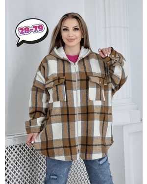 ПАЛЬТО ТКАНЬ ДРАП - МЕХ