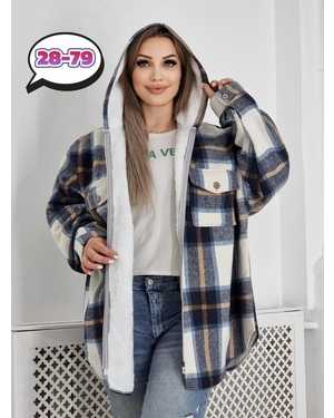 ПАЛЬТО ТКАНЬ ДРАП - МЕХ