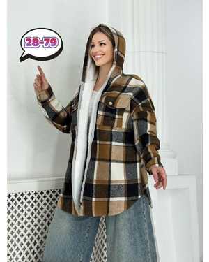 ПАЛЬТО ТКАНЬ ДРАП - МЕХ