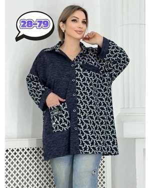 РУБАШКА В РАЗМЕР ТКАНЬ ФУКРА И АНГОРА