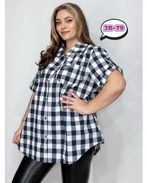 РУБАШКА В РАЗМЕР ТКАНЬ ХЫБЫ