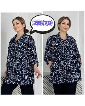 БЛУЗКА В РАЗМЕР ТКАНЬ МАСЛО