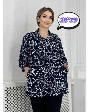 БЛУЗКА В РАЗМЕР ТКАНЬ МАСЛО