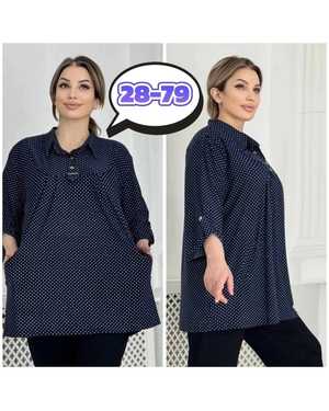 БЛУЗКА В РАЗМЕР ТКАНЬ МАСЛО