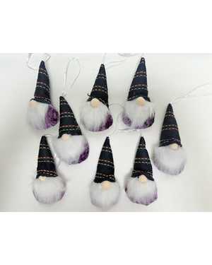 Новогодние гномики на елку Размер:15см Упаковка 12 шт