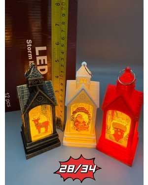 Новогодние фонари Размер : 13см набор 12 штук