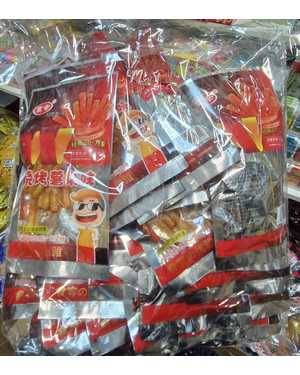 Соевое Мясо СПАРЖА снеки В упаковке +~18г 30шт