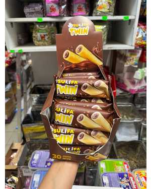 Кукурузные трубочки Твин с начинкой В упаковке 30шт