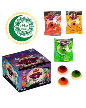 Канди Мармелад жевательный Чудовищный Глаз В упаковке 8г 50шт