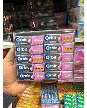 Жевательная резинка Орбит без сахара В упаковке 30шт по 13,6гр