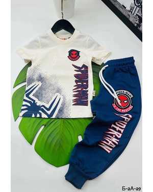 ДЕТСКИЙ КОСТЮМ ДВОЙКА ТКАНЬ 100% ХЛОПОК