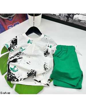 ШОРТЫ С ФУТБОЛКОЙ ТКАНЬ 100% ХЛОПОК