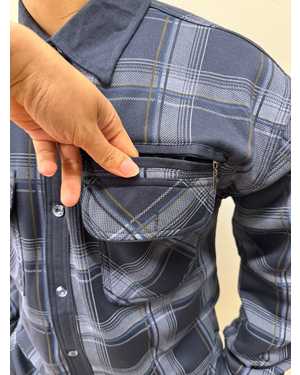 РУБАШКА В РАЗМЕР ТКАНЬ ХЛОПОК И ТЯНЕТСЯ