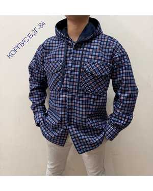 РУБАШКА В РАЗМЕР ТКАНЬ ХЛОПОК И ТЯНУТСЯ