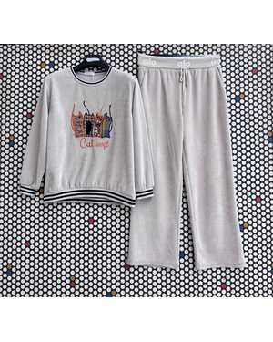 ЖЕНСКИЙ КОСТЮМ ТКАНЬ ВЕЛЬВЕТ