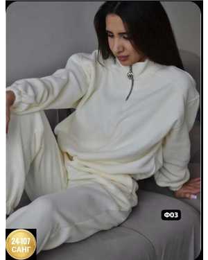 ЖЕНСКИЙ КОСТЮМ ДВОЙКА ТКАНЬ ФЛИС ДВУХСТОРОННИЙ