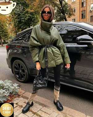 КУРТКА ТКАНЬ ЭКО-КОЖА