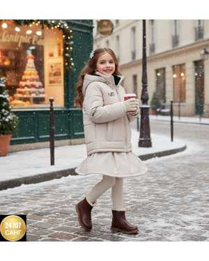 КУРТКА ТКАНЬ МЕХ