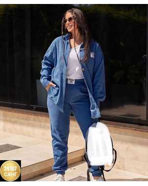 ЖЕНСКИЙ КОСТЮМ ДВОЙКА ТКАНЬ ВЕЛЬВЕТ