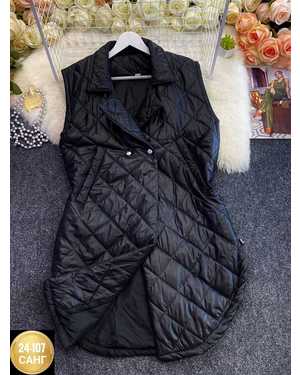 ЖИЛЕТКА ТКАНЬ ПЛАЩЕВКА СИНТЕПОН С ПОДКЛАДКА
